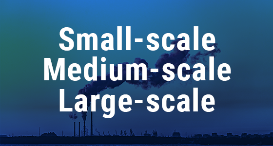 Small Medium And Large Scale 560X300